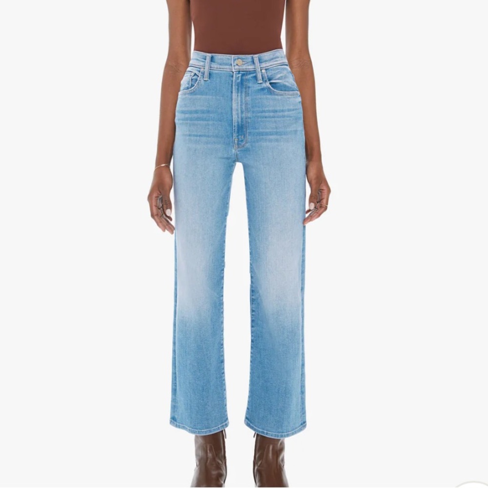 MOTHER High Rise Women Jeans - Light Blue